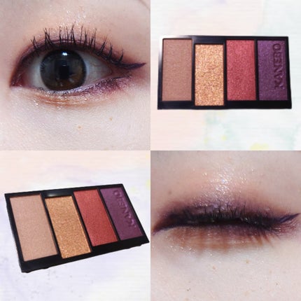 カラードシャドウ/KANEBO/アイシャドウパレットを使ったクチコミ(2枚目)