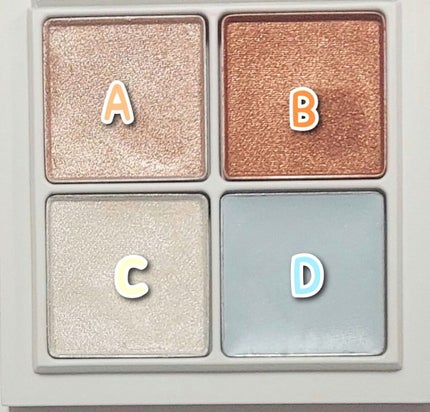 THE アイパレR/b idol/アイシャドウパレットを使ったクチコミ(4枚目)