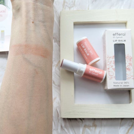 リップバーム/efferal/リップバームを使ったクチコミ(4枚目)