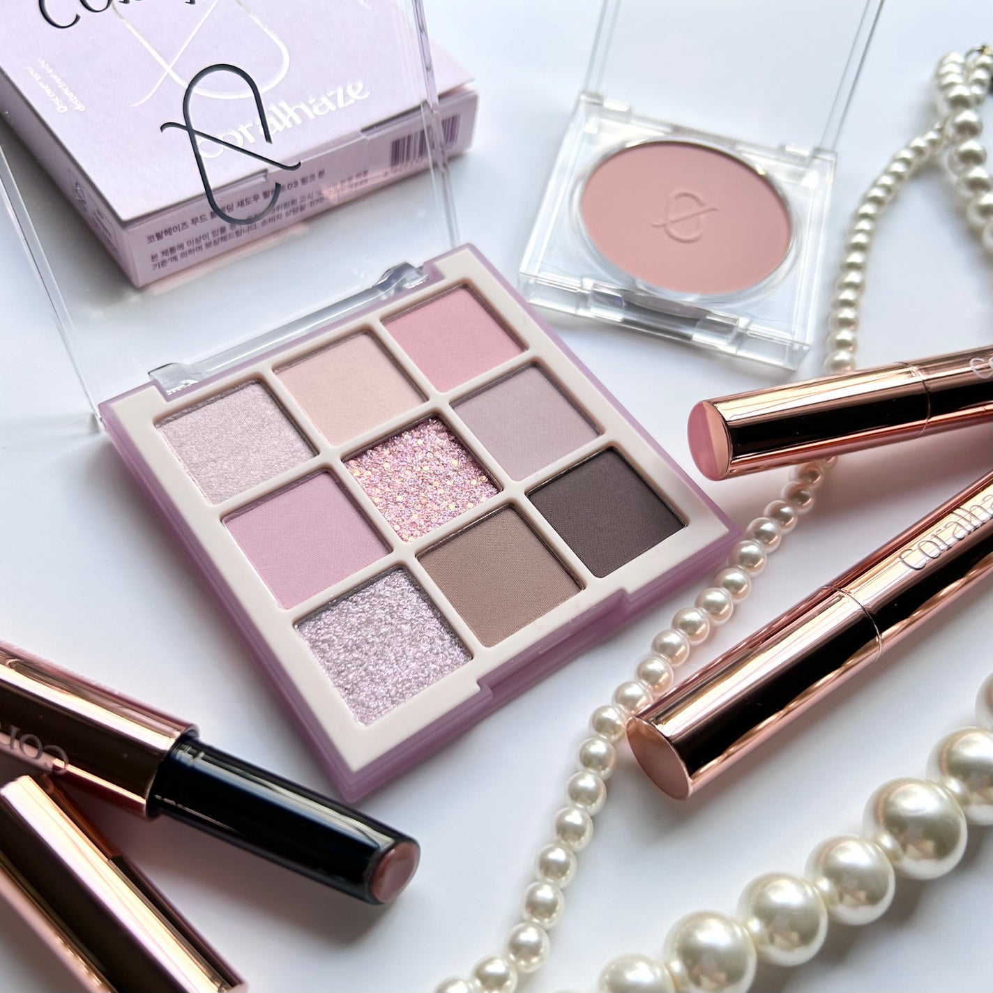 ムードブレンディングシャドウパレット/Coralhaze/アイシャドウパレットを使ったクチコミ(2枚目)