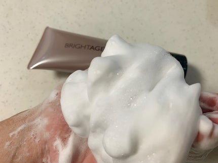クリア クリーミーウォッシュ/BRIGHTAGE/洗顔フォームを使ったクチコミ(3枚目)