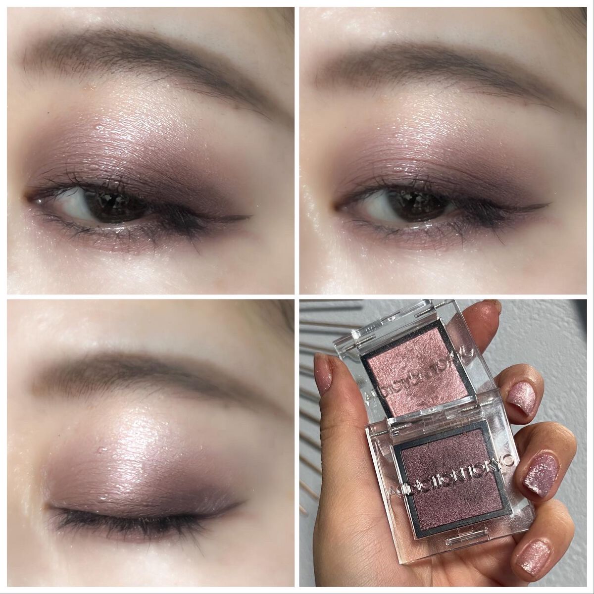 アディクション ザ アイシャドウ パール/ADDICTION/単色アイシャドウを使ったクチコミ(4枚目)