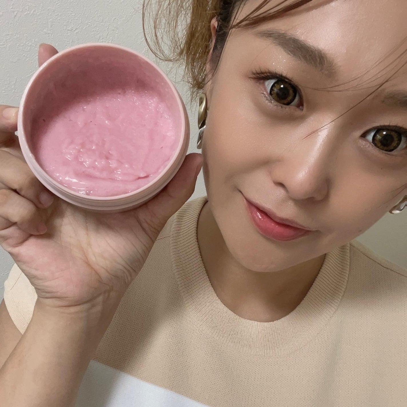 Q+Me スウィート ボム タラソ スクラブ/AGARISM/バスト・ヒップケアを使ったクチコミ(6枚目)