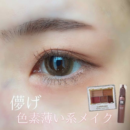 パーフェクトマルチアイズ/キャンメイク/アイシャドウパレットを使ったクチコミ(1枚目)