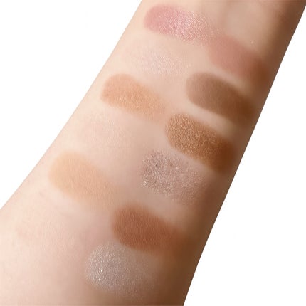 エクスプローラ12色 動物アイシャドウパレット/PERFECT DIARY/アイシャドウパレットを使ったクチコミ(7枚目)