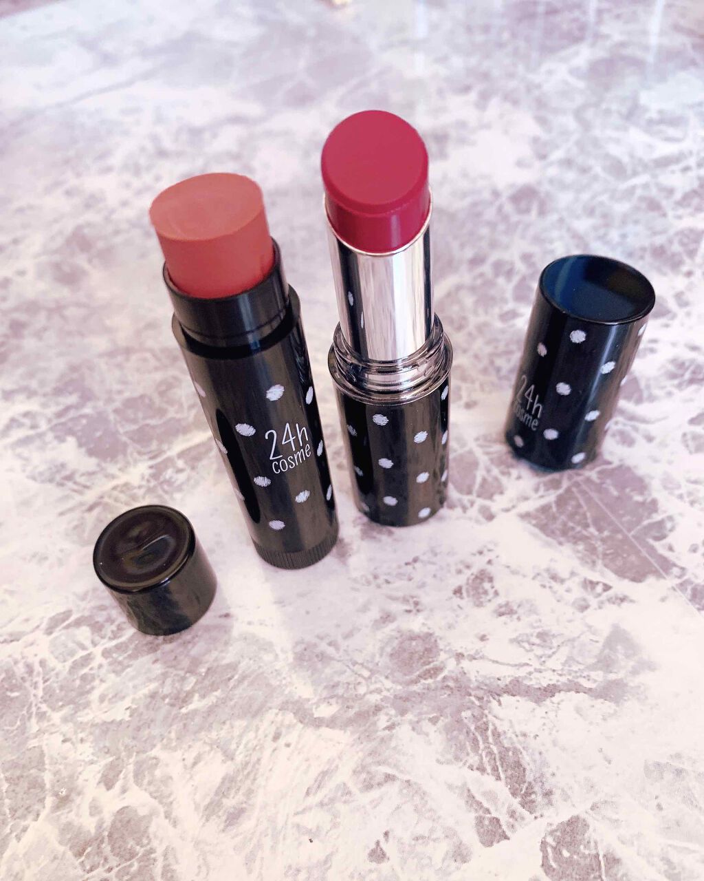 24 ミネラルスティックカラー/24h cosme/口紅を使ったクチコミ(2枚目)