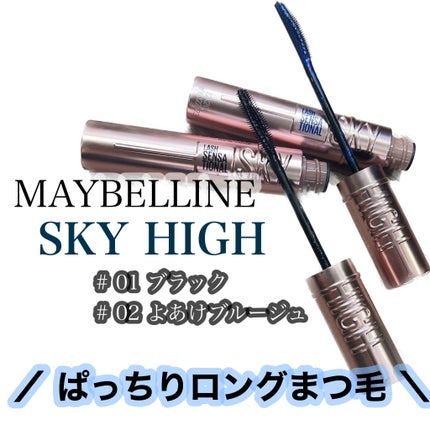 スカイハイ/MAYBELLINE NEW YORK/マスカラを使ったクチコミ(1枚目)