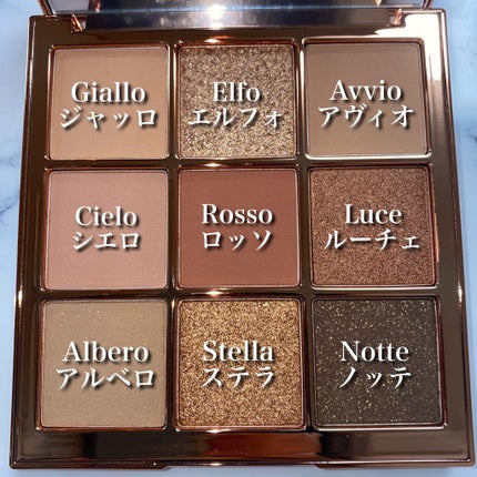 The Bella collection eyeshadow palette/CELEFIT/アイシャドウパレットを使ったクチコミ(3枚目)