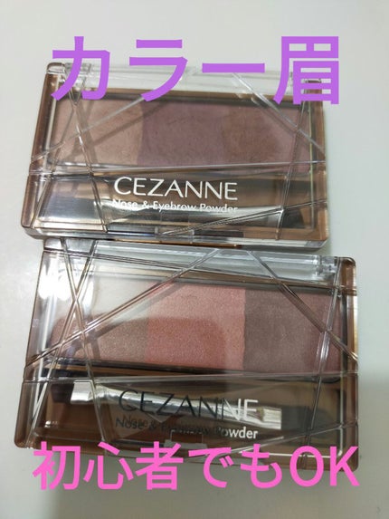 ノーズ&アイブロウパウダー/CEZANNE/パウダーアイブロウを使ったクチコミ(1枚目)