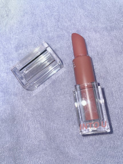 フェザーマットリップスティック/INTO U/口紅を使ったクチコミ(1枚目)