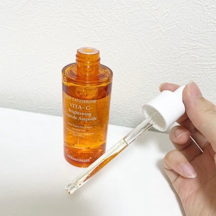 レッドタンジェリンVITA-Cカプセルセラム/DERMASHARE/美容液を使ったクチコミ(2枚目)