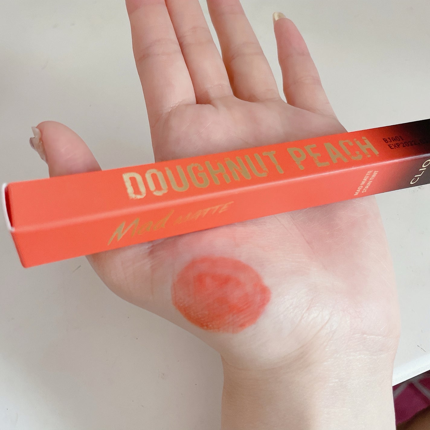 マッド マット ステイン ティント/CLIO/口紅を使ったクチコミ(4枚目)