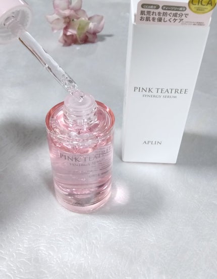 ピンクティーツリーシナジーセラム/APLIN/美容液を使ったクチコミ(3枚目)