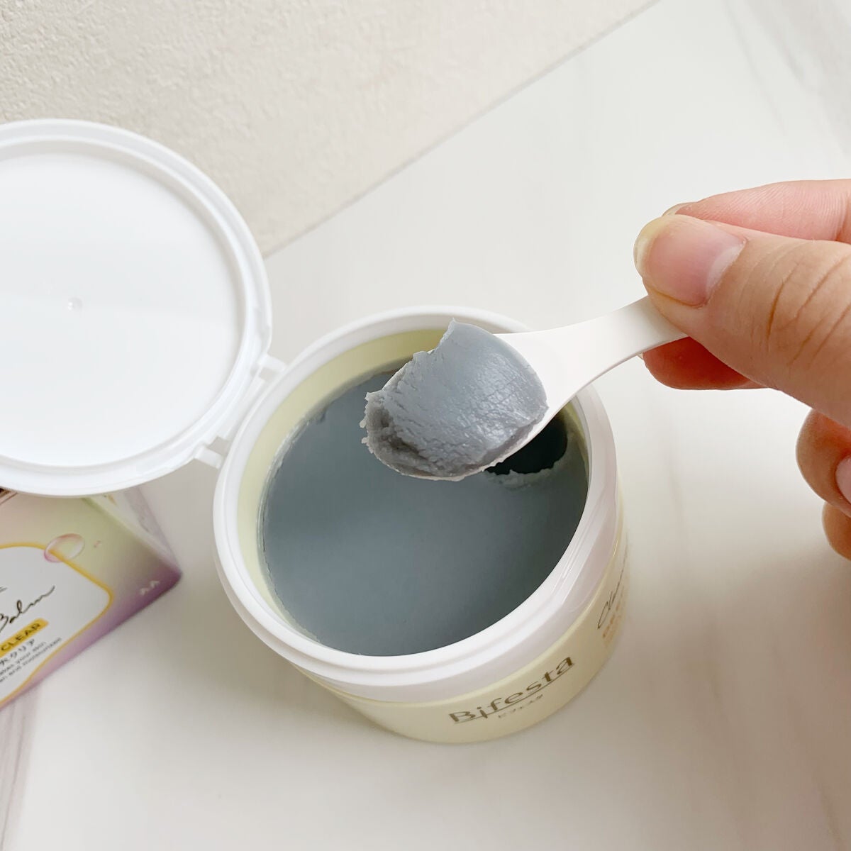 クレンジングバーム ディープクリア /ビフェスタ/クレンジングバームを使ったクチコミ(4枚目)