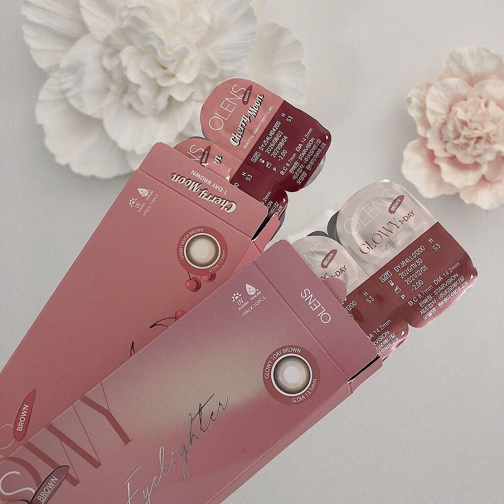 Glowy 1day/OLENS/ワンデー(1DAY)カラコンを使ったクチコミ(3枚目)