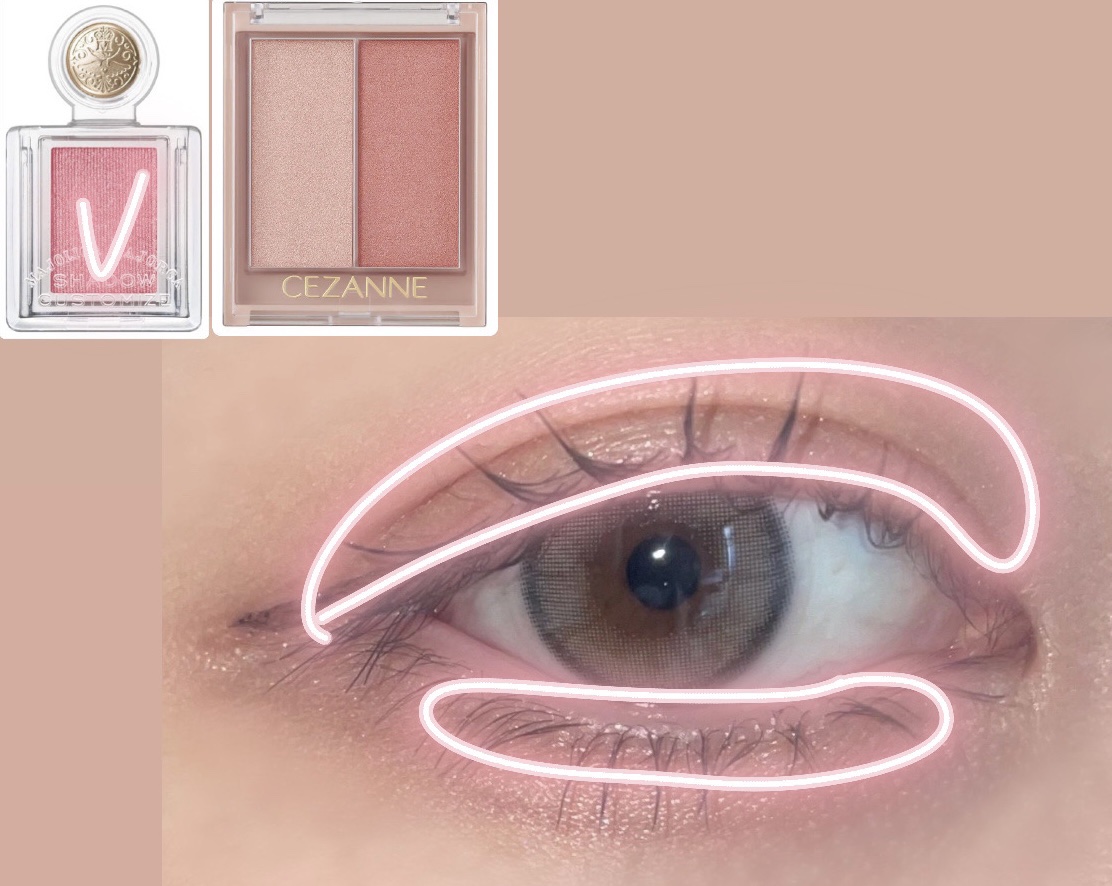 フェイスグロウカラー/CEZANNE/クリームハイライトを使ったクチコミ（2枚目）