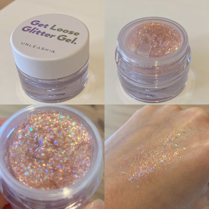 ゲットルーズグリッタージェル/unleashia/グリッターを使ったクチコミ(1枚目)