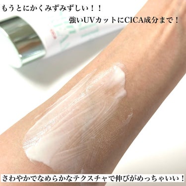 ウォータースプラッシュ サンクリーム フレッシュ CICA SPF50+ PA++++ 60ml/espoir/化粧下地を使ったクチコミ（3枚目）