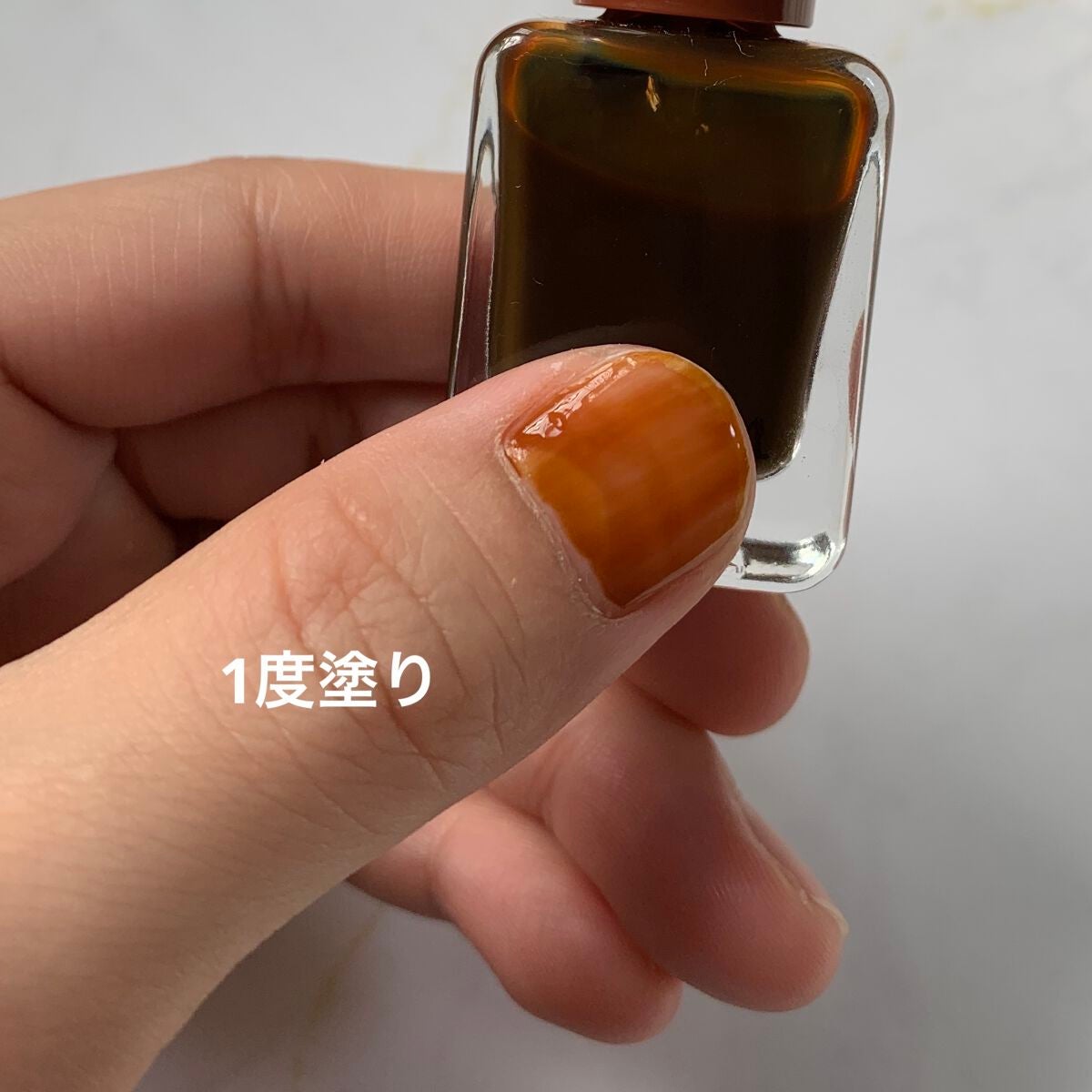 ムードペブルネイル/rom&nd/マニキュアを使ったクチコミ(4枚目)