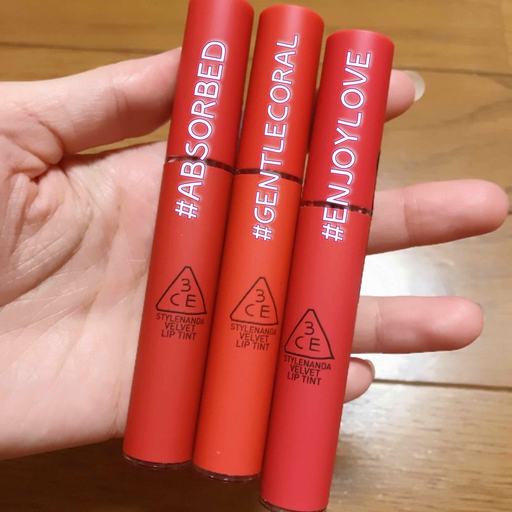 3CE ベルベット リップティント/3CE/リップティントを使ったクチコミ(1枚目)