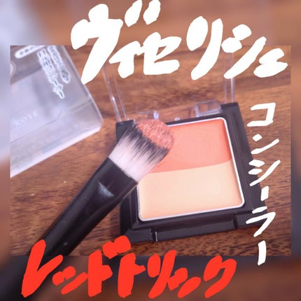 リシェ レッドトリック アイコンシーラー/Visée/パレットコンシーラーを使ったクチコミ(1枚目)