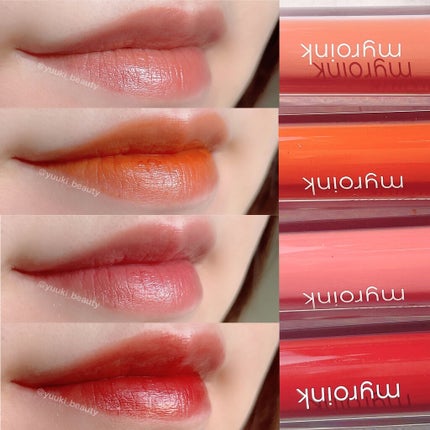 カラーフォーミーリップティント/myroink/リップティントを使ったクチコミ(3枚目)