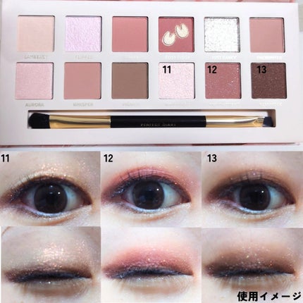 エクスプローラ12色 動物アイシャドウパレット/PERFECT DIARY/アイシャドウパレットを使ったクチコミ(7枚目)