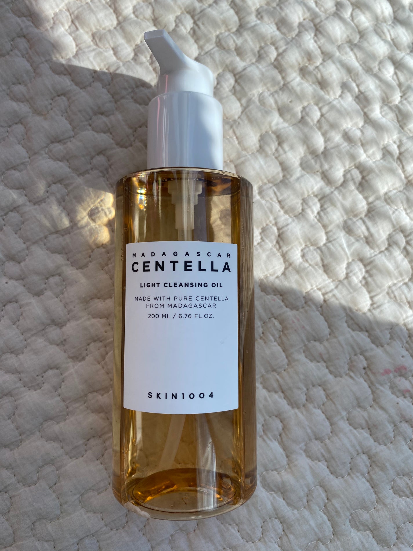 センテラ ライトクレンジングオイル/SKIN1004/オイルクレンジングを使ったクチコミ(1枚目)