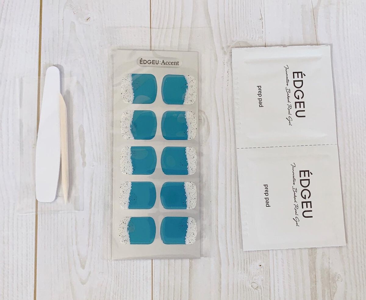 EDGEU ジェルネイルシール/EDGEU/ネイルシールを使ったクチコミ(3枚目)