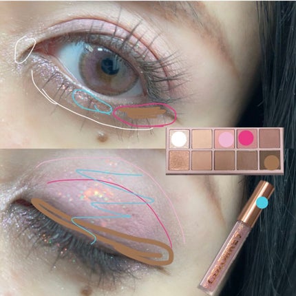 「密着アイライナー」ショート筆リキッド/デジャヴュ/リキッドアイライナーを使ったクチコミ(3枚目)