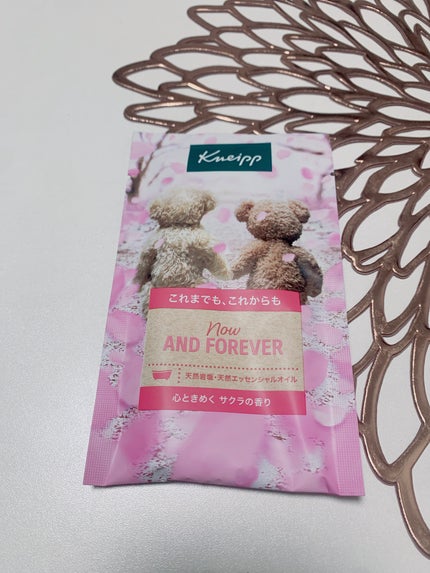 クナイプ バスソルト サクラの香り 50g/クナイプ/無機塩系入浴剤の画像