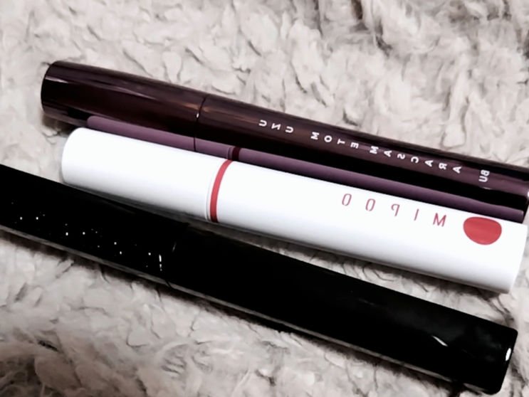 カラーマスカラ ルビーレッド301/MiPOO/マスカラを使ったクチコミ（2枚目）