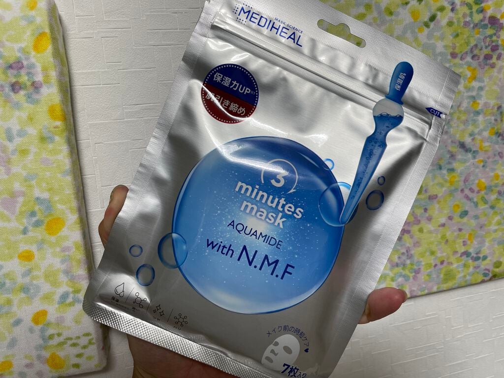3ミニッツマスク:アクアマイドwith N.M.F/MEDIHEAL/シートマスク・パックを使ったクチコミ(1枚目)