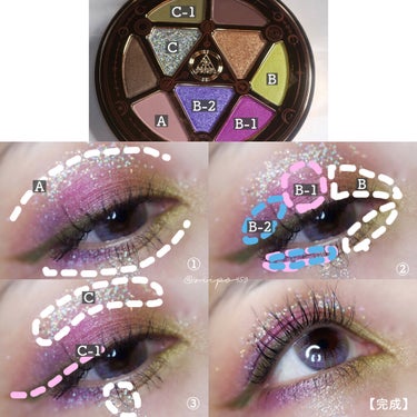 GODDESS 9 EYESHADOW/SUSISU/アイシャドウパレットを使ったクチコミ（4枚目）