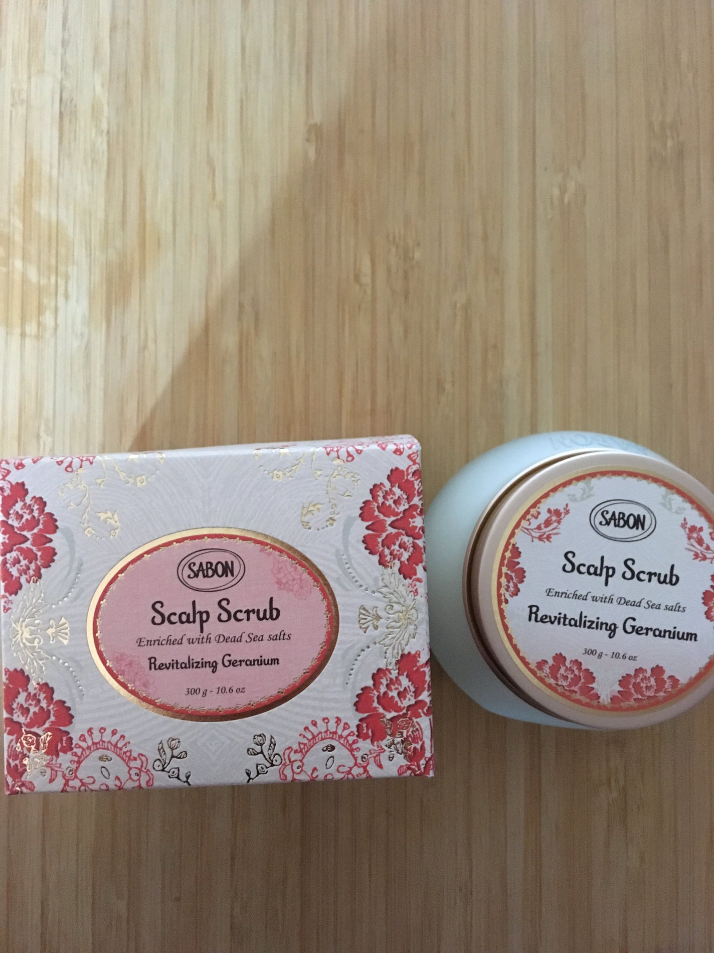 ヘッドスクラブ リプレニッシング(ゼラニウム)/SABON/ヘッドスクラブを使ったクチコミ(1枚目)