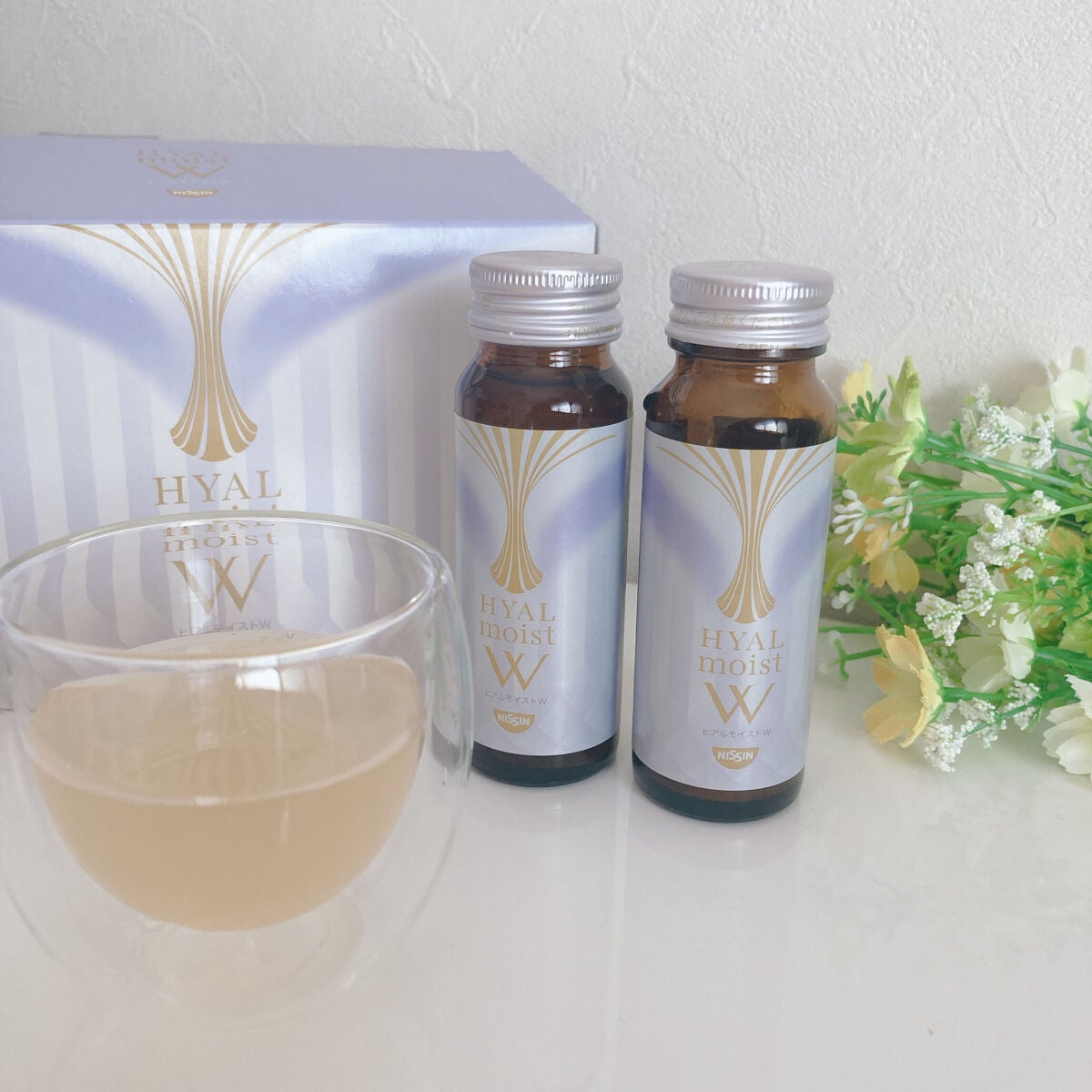 ヒアルモイスト W/日清食品/美容ドリンクを使ったクチコミ(1枚目)