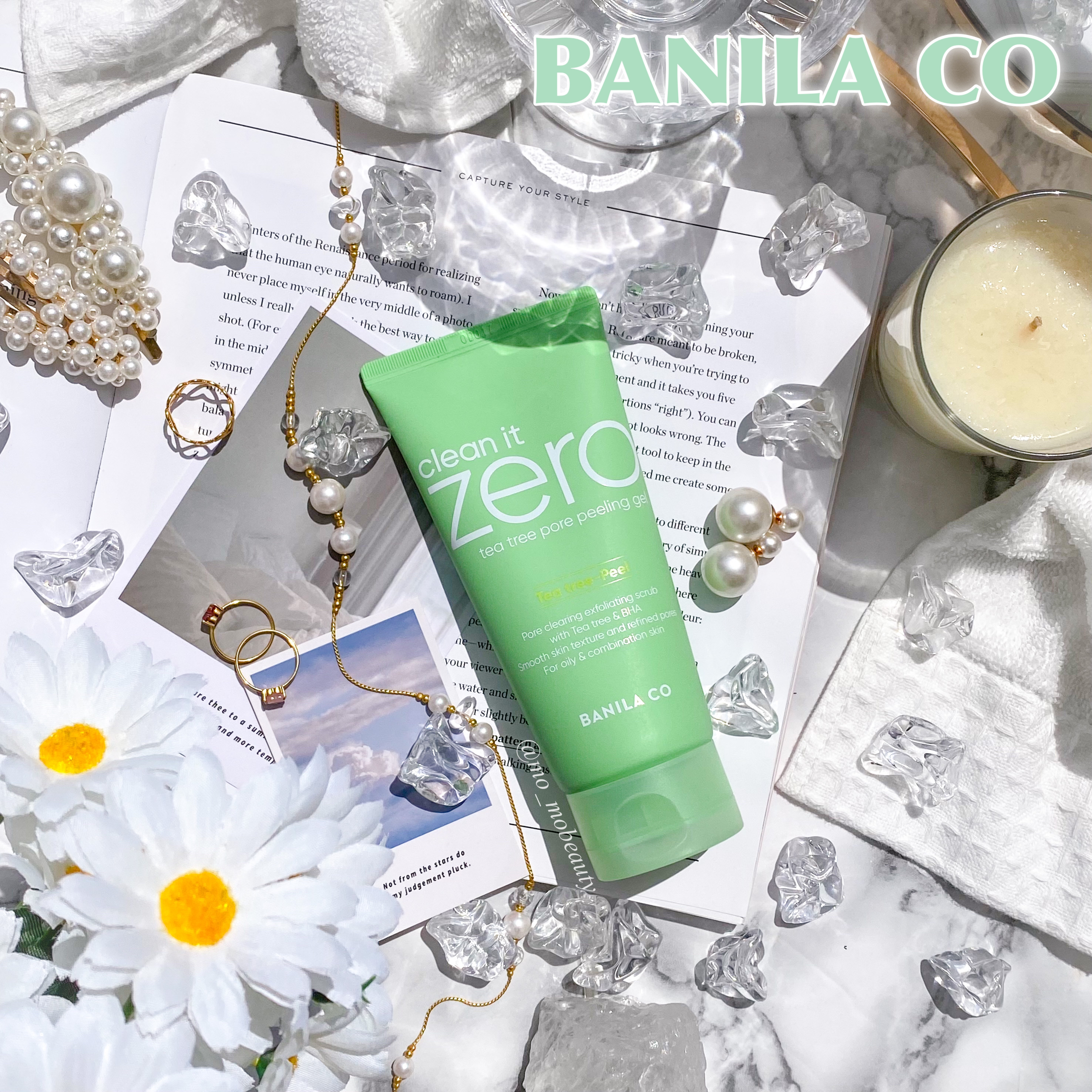 クリーンイットゼロポアティーツリーピーリングジェル/BANILA CO/ピーリングを使ったクチコミ（1枚目）