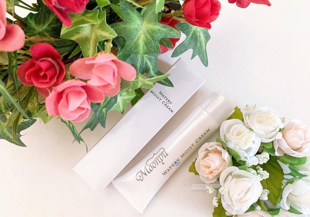 ウォータリィ モイスト クリーム/Moonyu(モーニュ)/フェイスクリームを使ったクチコミ(3枚目)
