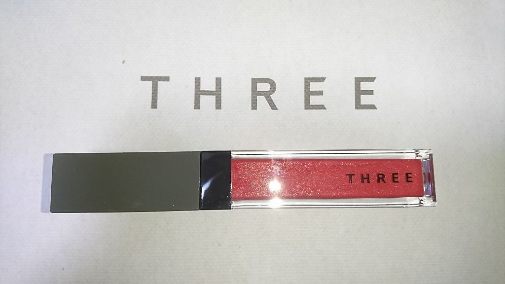 シマリング リップジャム/THREE/リップグロスを使ったクチコミ(1枚目)