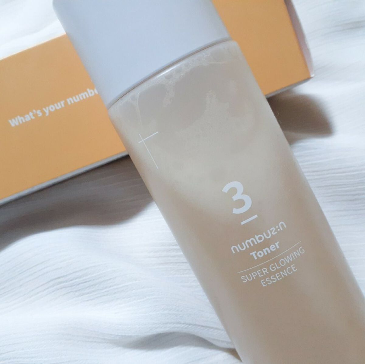 3番 うるツヤ発酵トナー/numbuzin/化粧水を使ったクチコミ(1枚目)