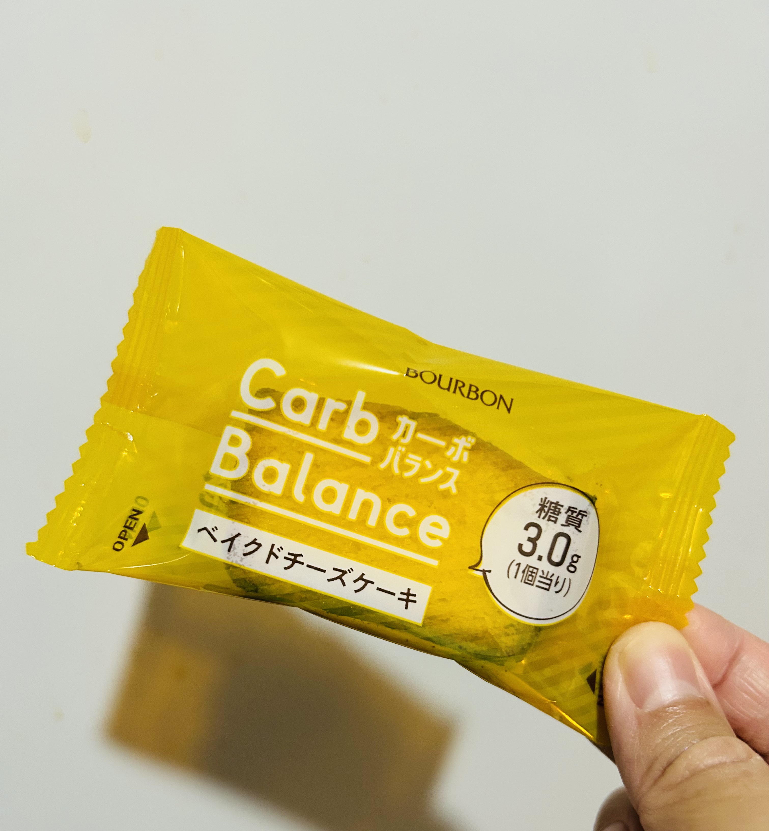 カーボバランスベイクドチーズケーキ/ブルボン/低糖質食品を使ったクチコミ（2枚目）