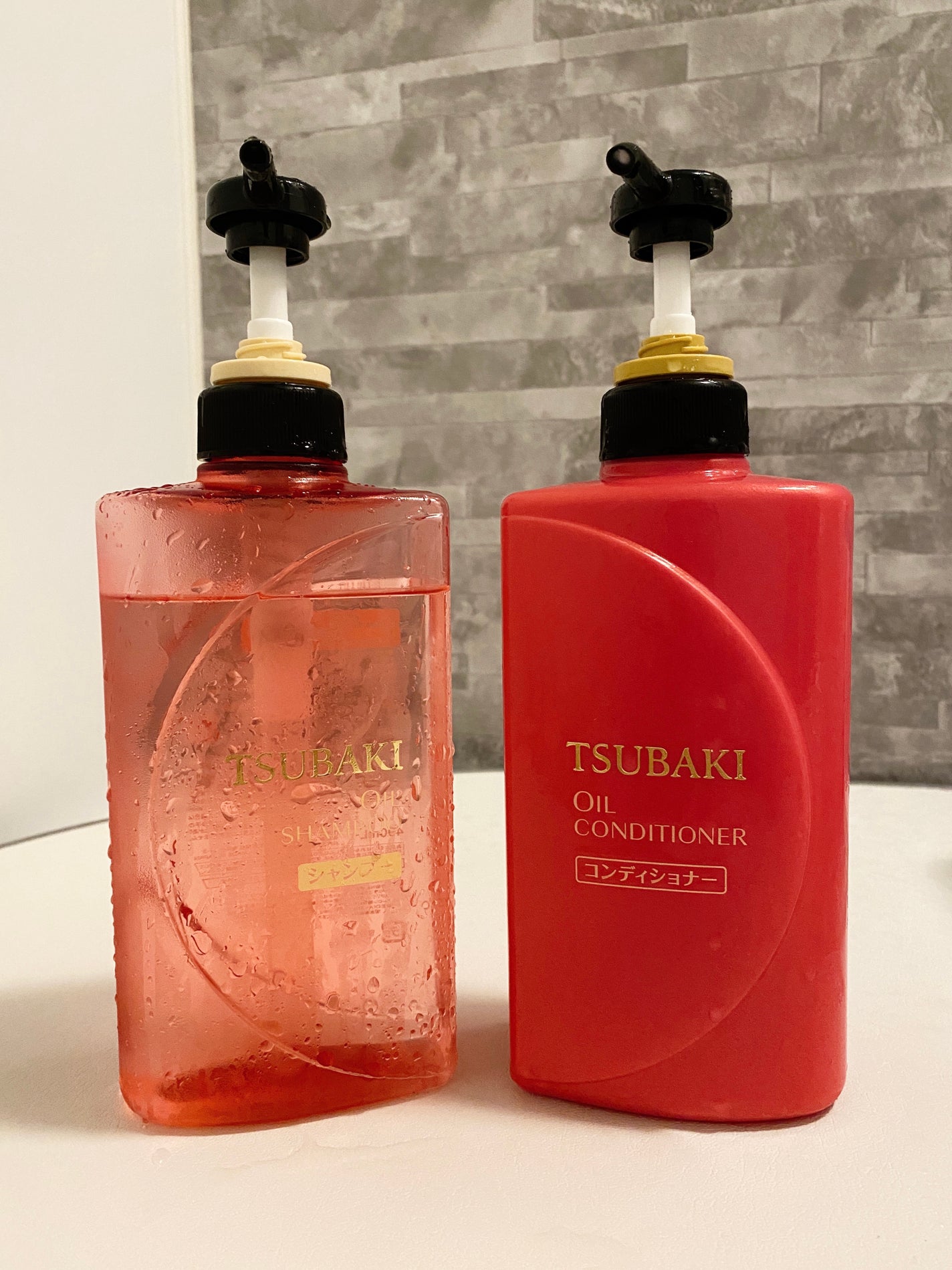 TSUBAKI オイルシャンプー&コンディショナーポンプペア/TSUBAKI/市販シャンプーを使ったクチコミ(1枚目)