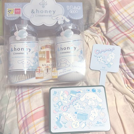 シナモロール エアリーモイスチャー  限定ペアセット/&honey/シャンプー・コンディショナーを使ったクチコミ(1枚目)