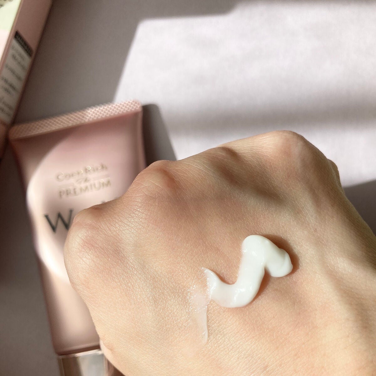 コエンリッチ ザ プレミアム 薬用リンクルホワイト ハンドクリーム/コエンリッチQ10/ハンドクリームを使ったクチコミ(3枚目)