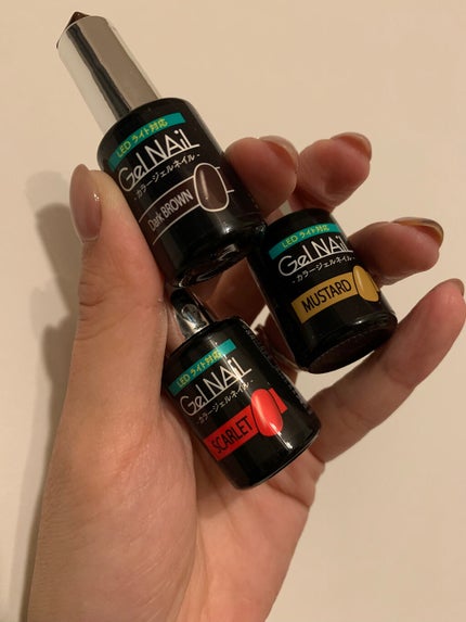 ジェルネイル(ライト対応)/セリア/ジェルネイルを使ったクチコミ(2枚目)