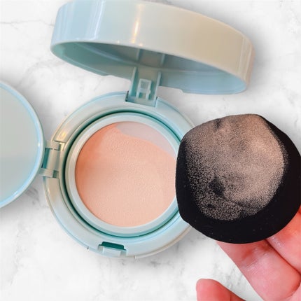 グローメッシュクッション/Likebel/クッションファンデーションを使ったクチコミ(4枚目)