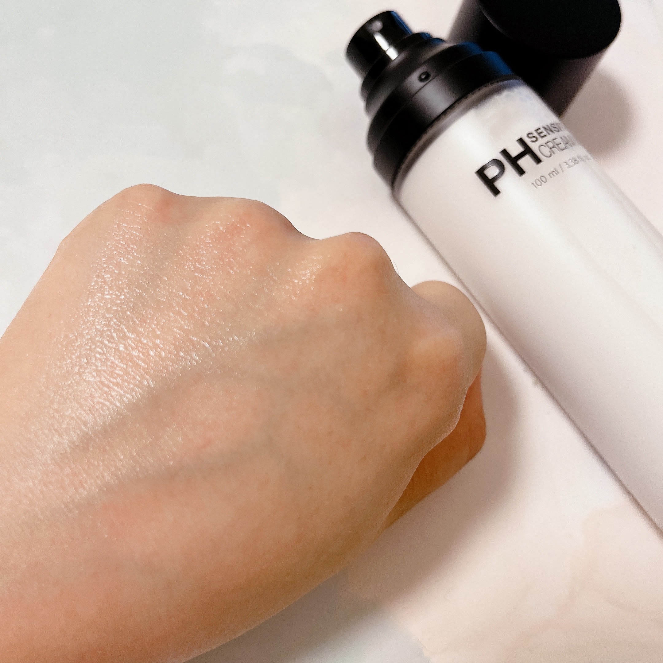 サミュ PHセンシティブクリーム/SAM'U/フェイスクリームを使ったクチコミ（3枚目）