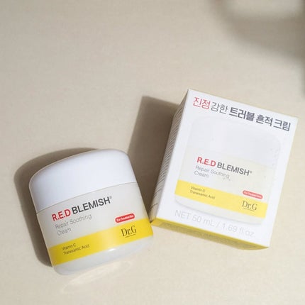 レッドブレミッシュ リペアスージングクリーム/Dr.G/フェイスクリームを使ったクチコミ(1枚目)