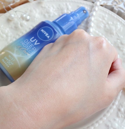 ニベアUV ディーププロテクト&ケア ミルクミスト/ニベア/日焼け止めミスト・スプレーを使ったクチコミ(6枚目)