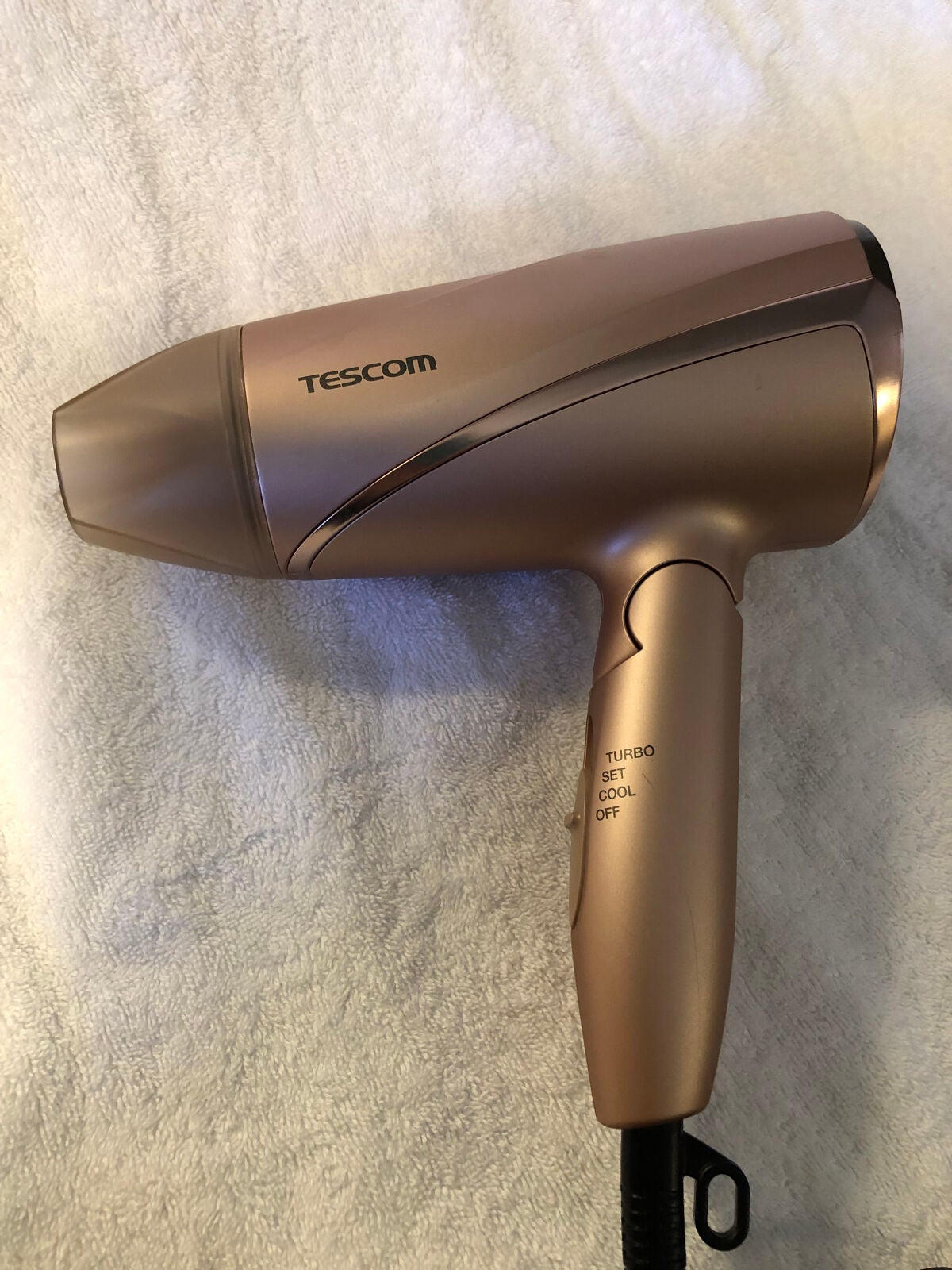 マイナスイオンヘアードライヤー/TD330B-N/テスコム/ドライヤーを使ったクチコミ(1枚目)